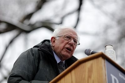 Bernie Sanders. (Xinhua/Li Muzi/IANS)