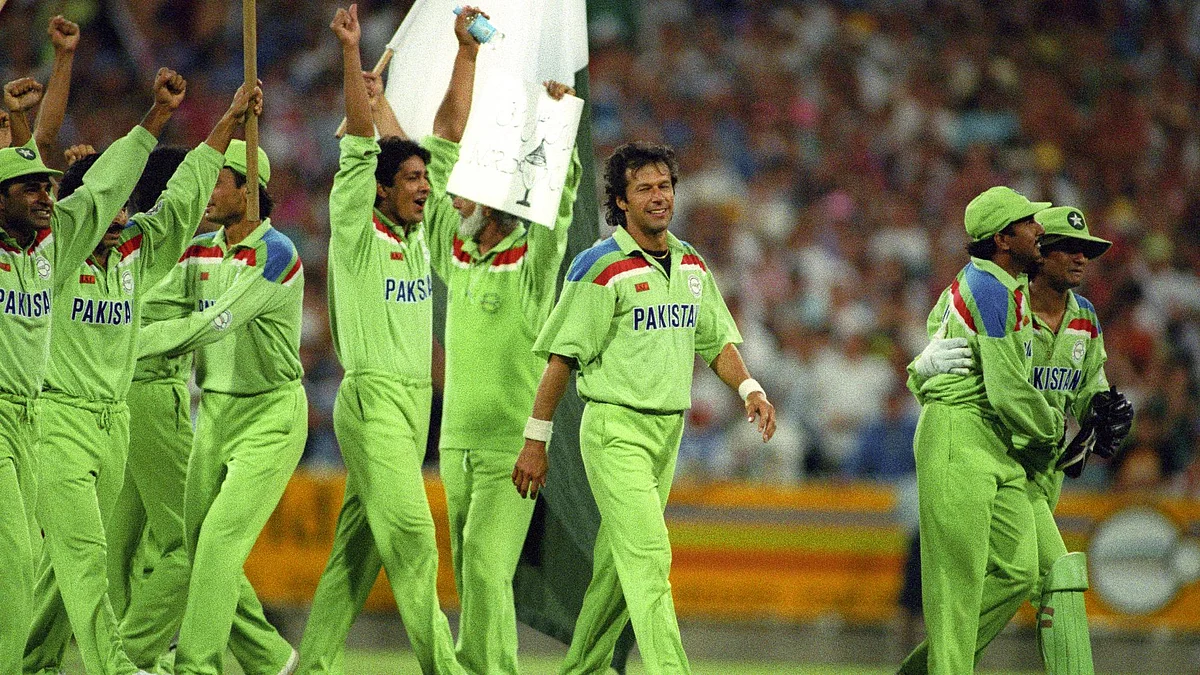 Imran Khan led Pakistan to their maiden only World Cup title so far.