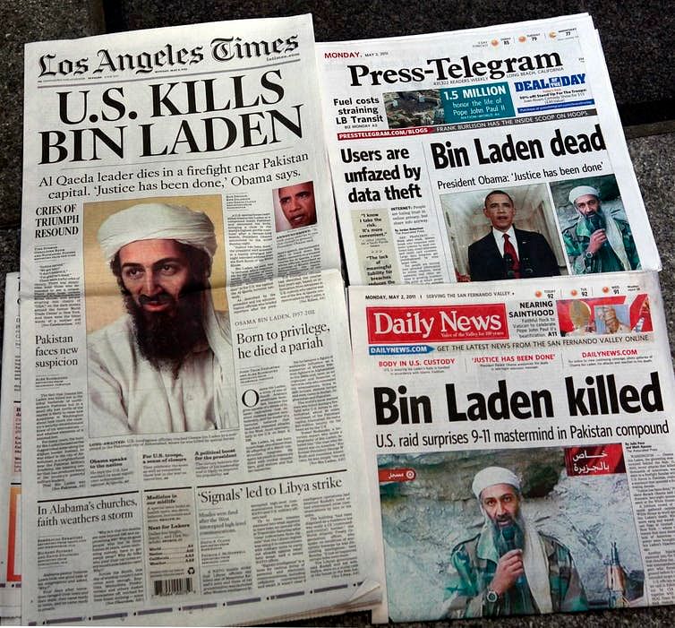 Al-Qaida has recruited around 40,000 fighters since 2001, when the bin Laden-led extremist group attacked the US.