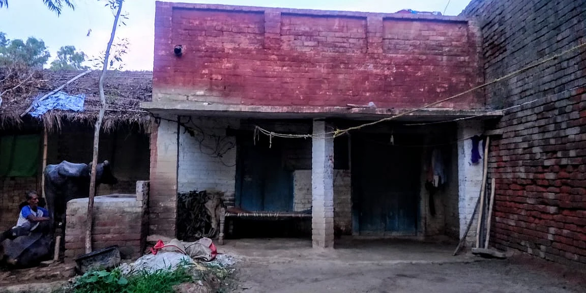 The girl’s home is empty as everyone spends their day in the KGMU hospital where the rape survivor and their lawyer are battling for their lives.