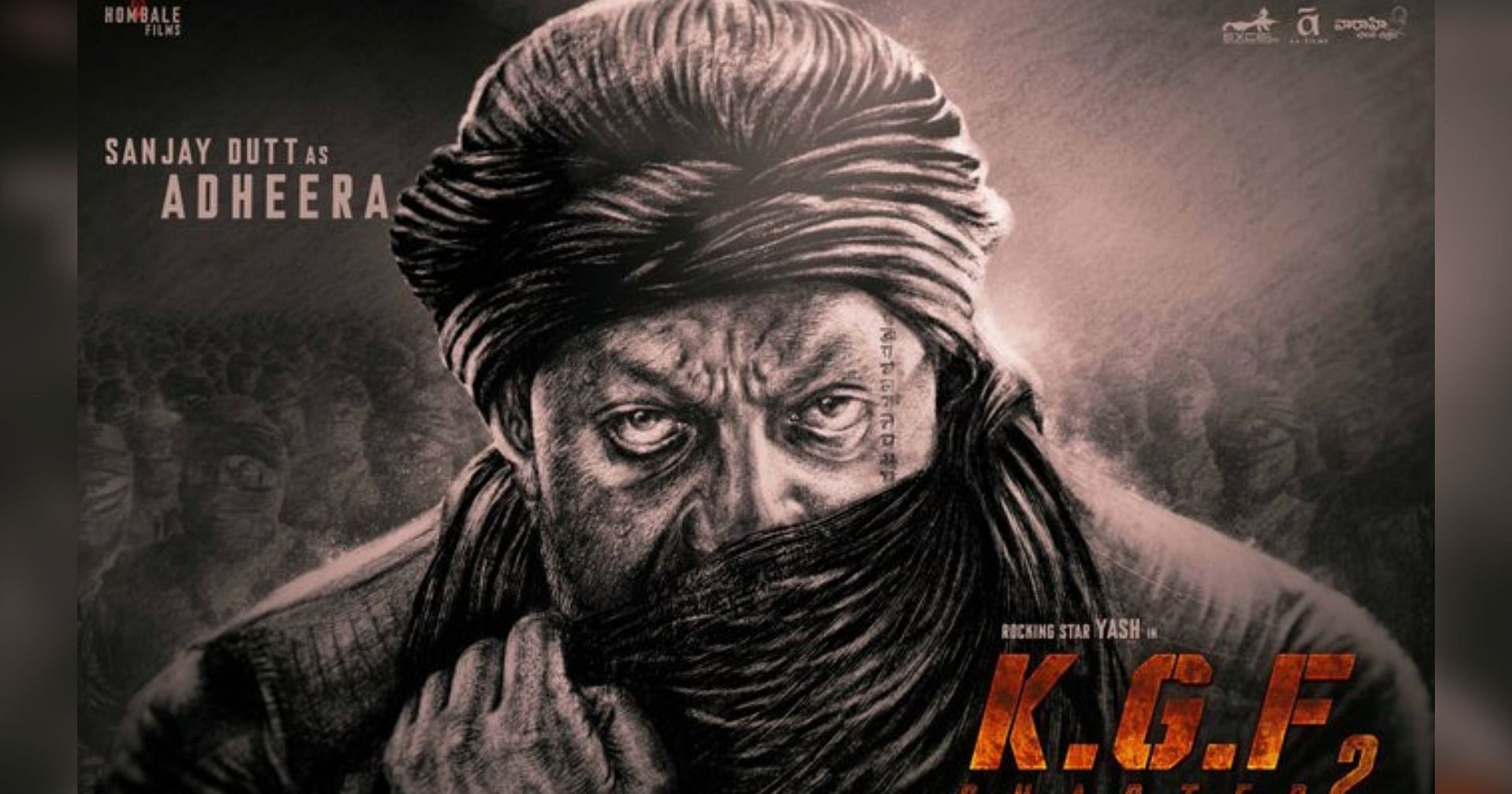 Sanjay Dutt’s Intense Look as Villain in ‘KGF Chapter 2’ Revealed