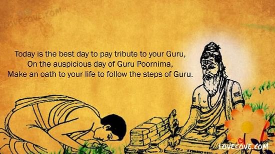 Guru Purnima or Vyasa Purnima is one of the most auspicious days for Hindus, Jains as well as Buddhists. 