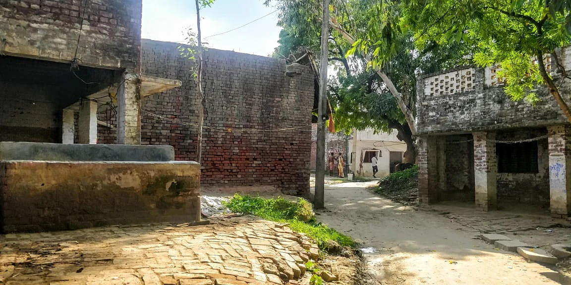 The villagers unanimously say they do not want to come in the way of the recently expelled BJP MLA. No one wants to upset the man. No one wants to be noticed by him.
