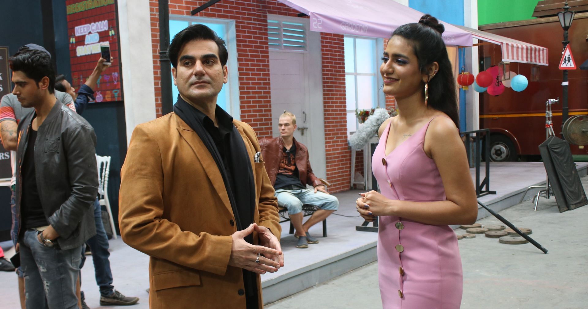 Priya Prakash Varrier and Arbaaz Khan Shoot for ‘Sridevi Bungalow’