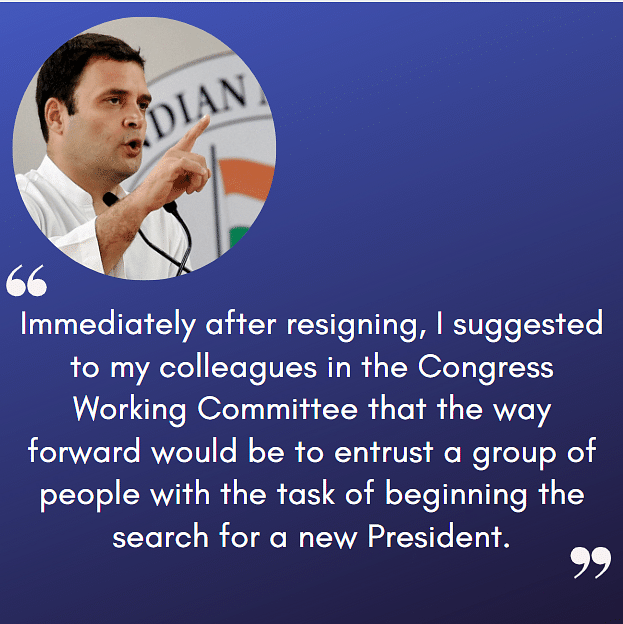 From taking accountability for election results to charting out the roadmap, Rahul Gandhi touched upon many issues.