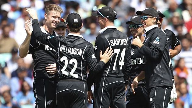 New Zealand are the fourth team in the semifinals and will play India at Manchester on Tuesday.