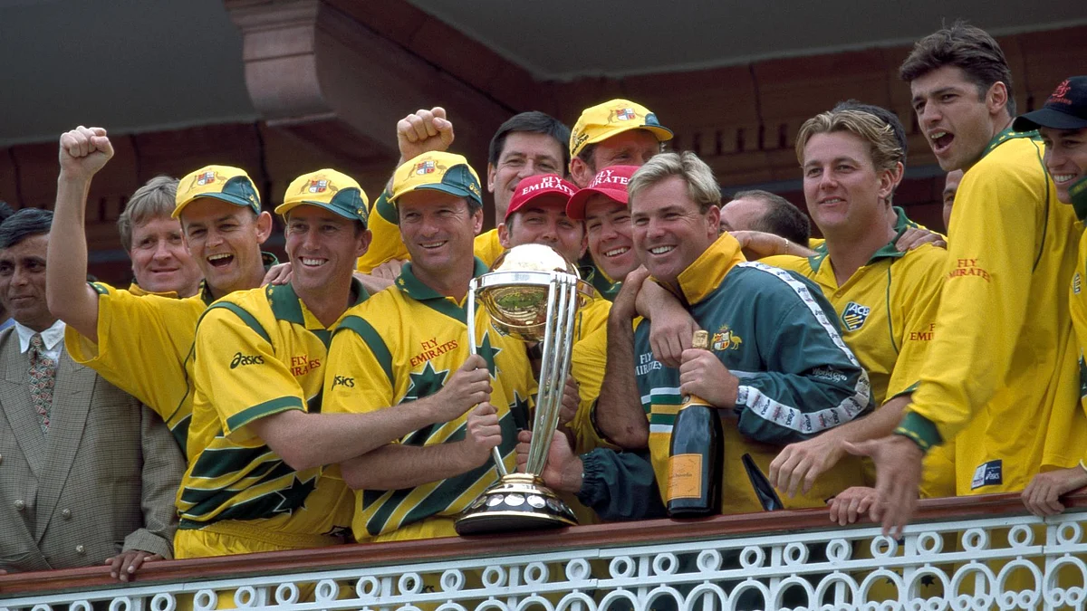Steve Waugh led Austtralia to their second World Cup title in 1999.