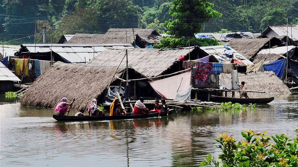 Assam’s flood situation improved further on Wednesday with the water level of all the major rivers as well their tributaries showing a receding trend