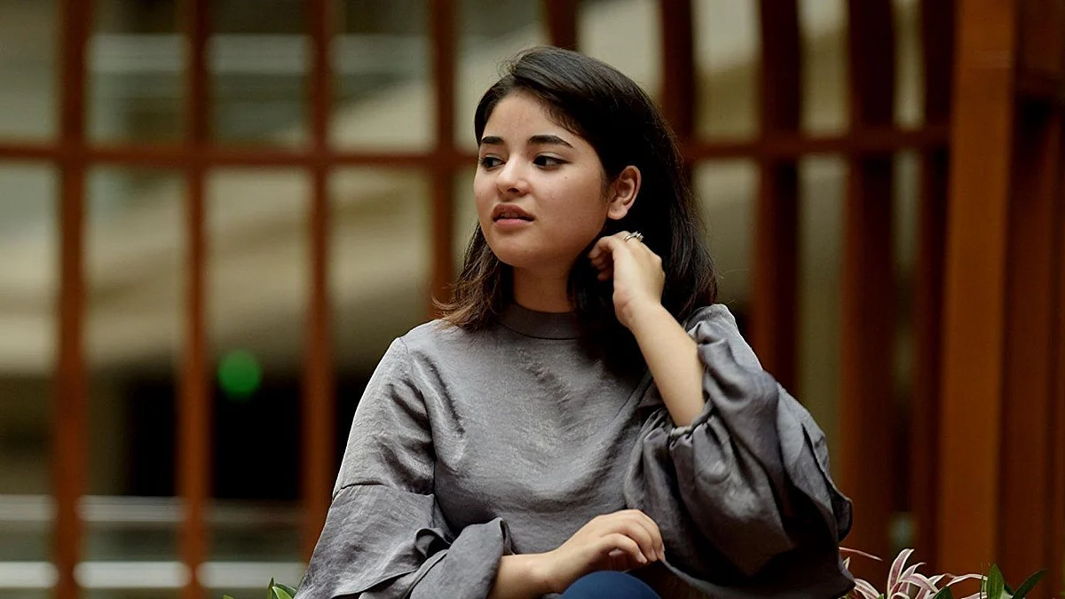 Former actor Zaira Wasim.