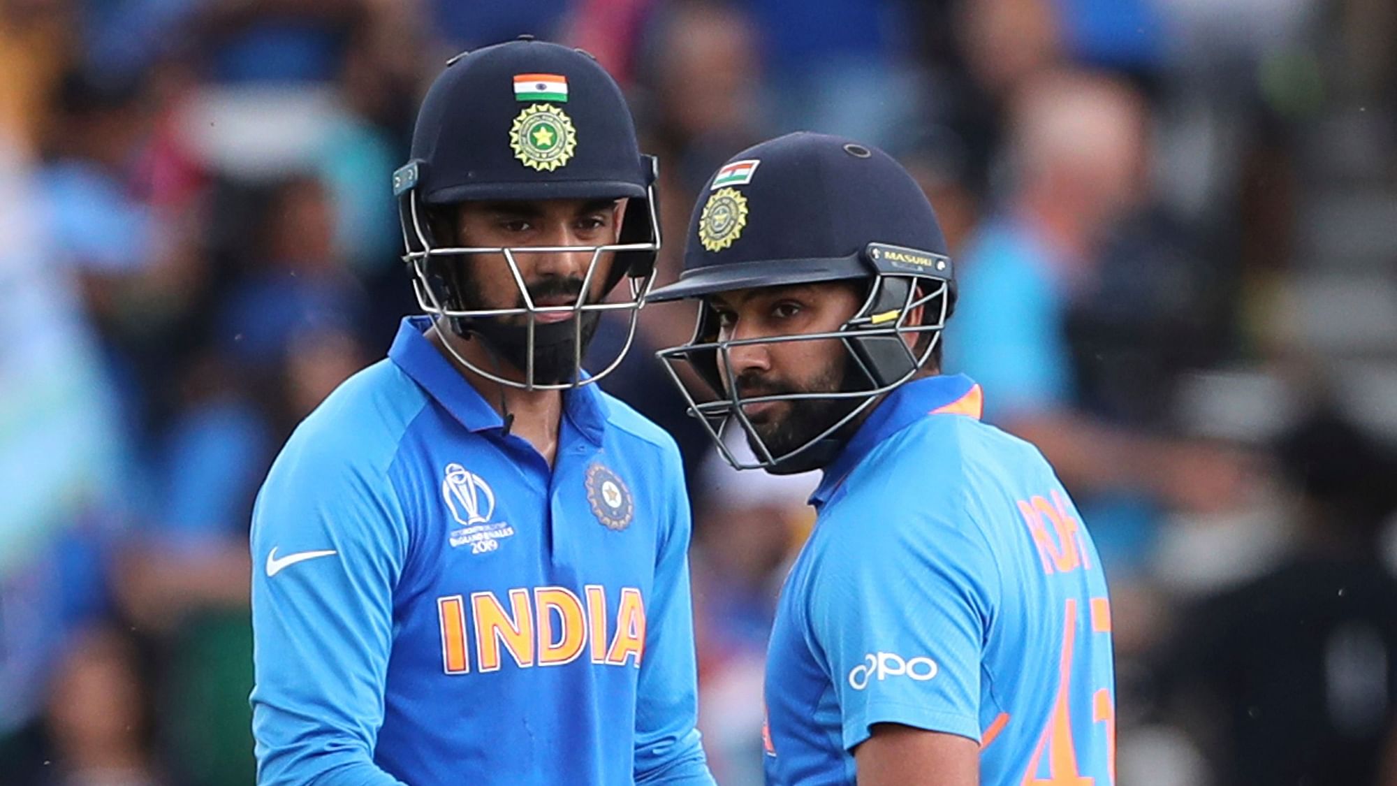 Rohit and Rahul have notched up two successive century partnerships.