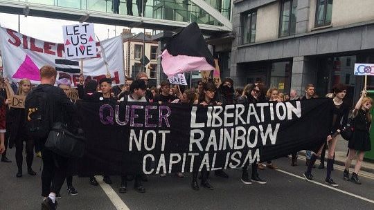 QUEER LIBERATION NOT RAINBOW CAPITALISM