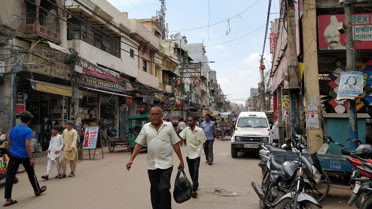 Communal tensions had gripped Old Delhi’s Lal Kuan after a temple was vandalised in the area.
