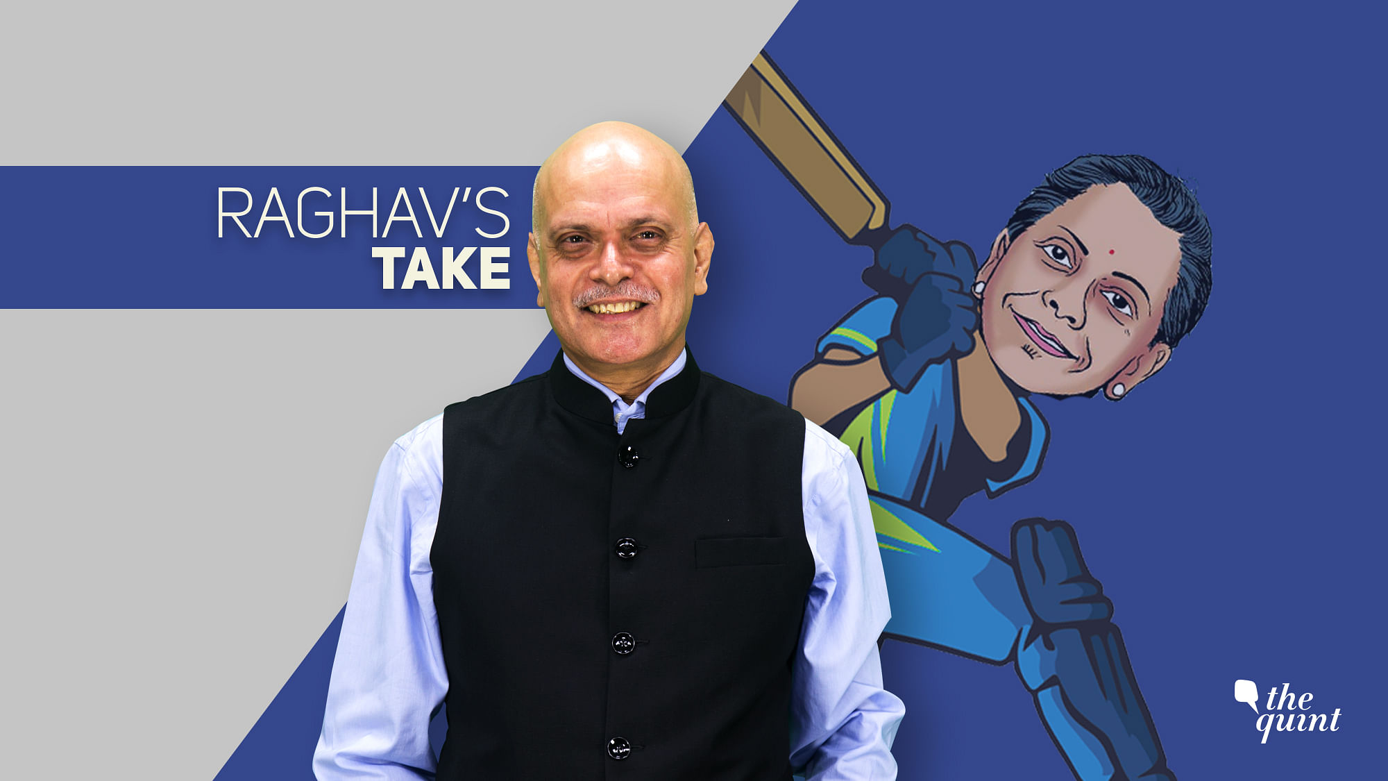 Sitharaman went from an aggressive batswoman to an erratic accountant before finally walking back to dressing room.