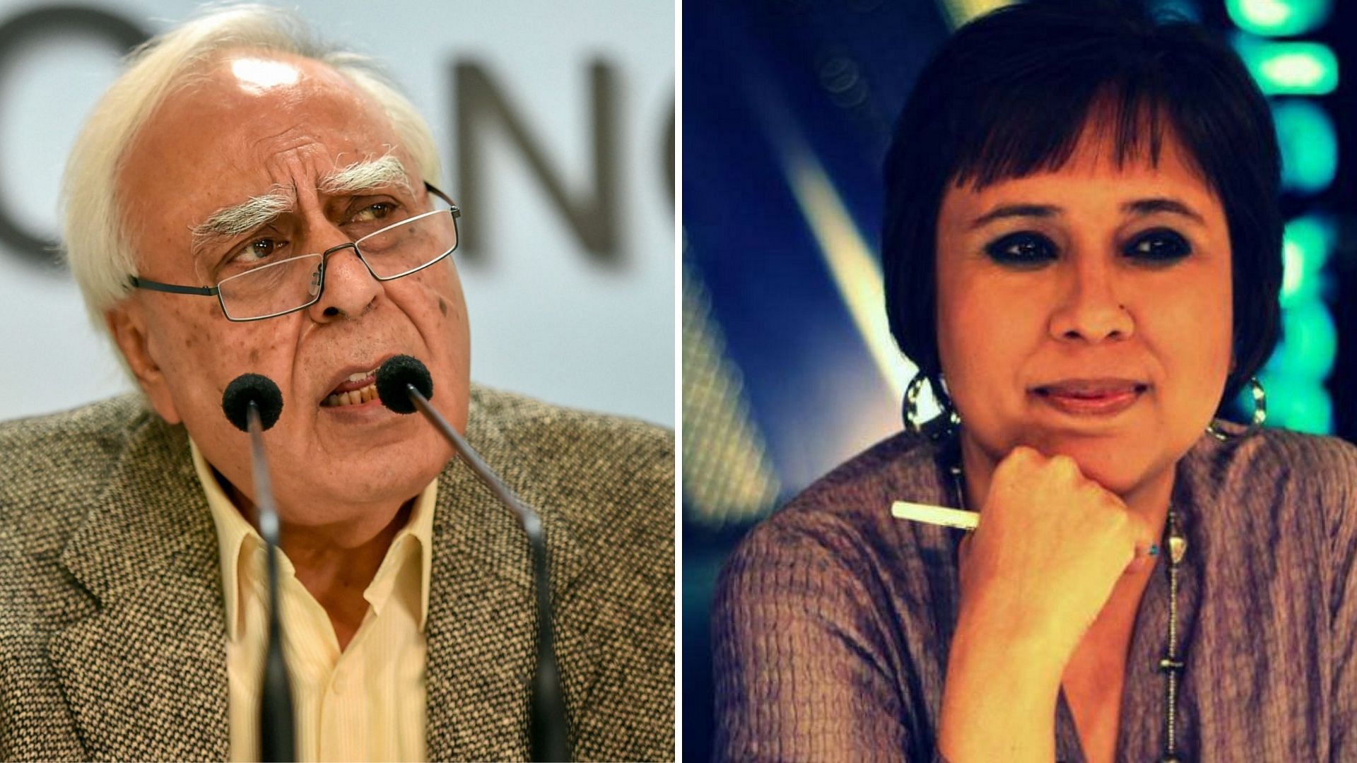 Barkha Dutt accused Sibal – who backs the channel – of treating journalists in a “hideous way”, “duping and cheating” them.