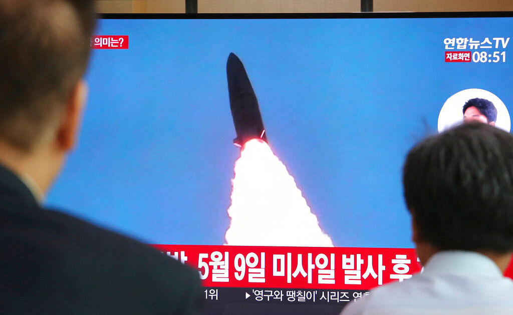 The South’s Joint Chiefs of Staff said the missiles were fired from near the eastern coastal town of Wonsan.