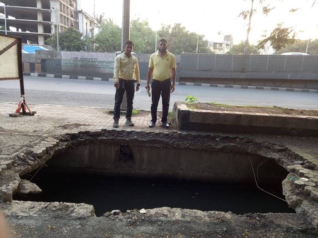 Most complaints about potholes are left unattended by the municipal authorities.