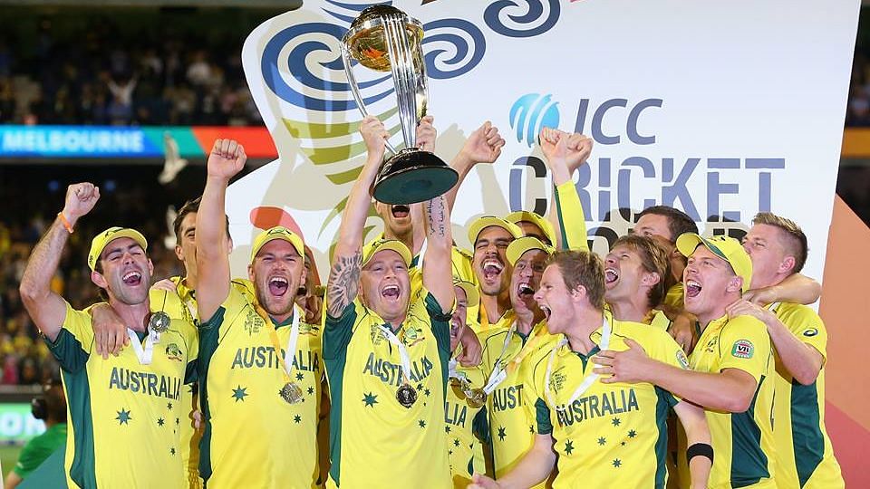 Australia’s fifth WorldC up title became an almost foregone conclusion from the first over.