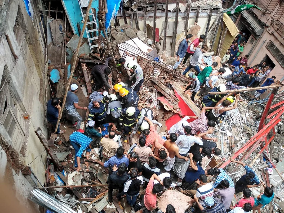 BMC identified the Kesarbhai building that collapsed in south Mumbai’s Dongri as a “dangerous structure”. 