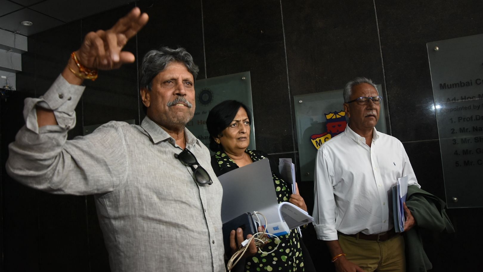 While Kapil Dev and Anshuman Gaekwad are aware of the meeting, third member Shantha Rangaswamy has revealed that she hasn’t been notified of any such meeting.