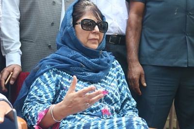 Former Jammu and Kashmir (J&K) Chief Minister and Peoples Democratic Party (PDP) leader Mehbooba Mufti. (Photo: IANS)