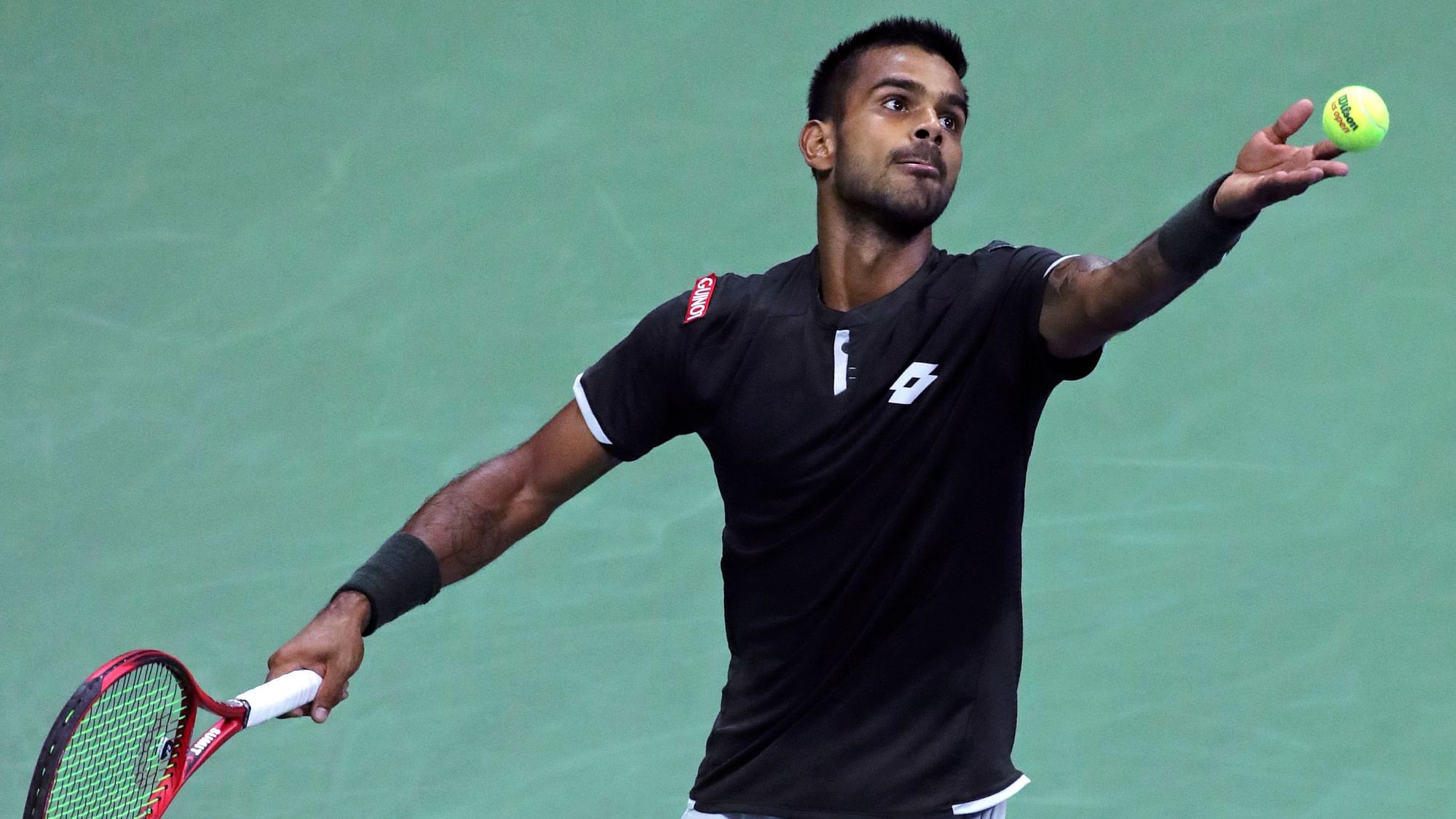 India’s Sumit Nagal had made a dream start to his Grand Slam career.