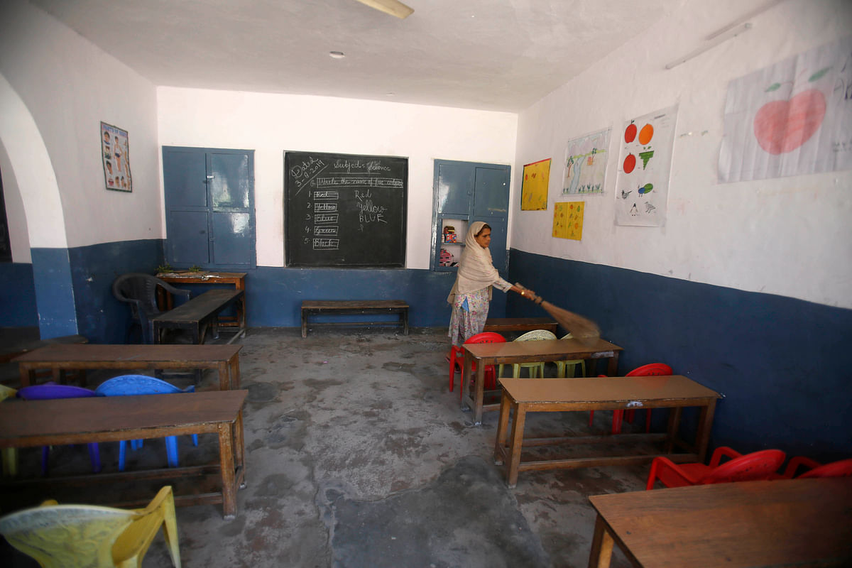 J&K authorities say attendance is “gradually picking up”, but abandoned reopened schools tell another story.