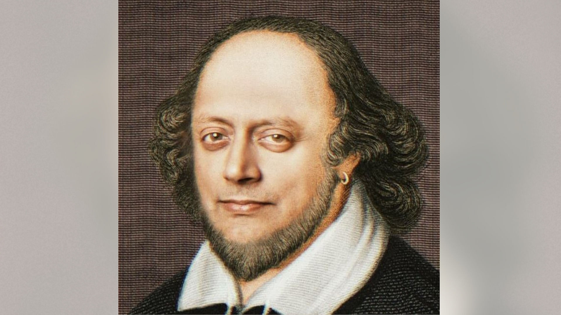 A morphed photo of Shashi Tharoor resembling William Shakespeare is doing rounds on internet. &nbsp;