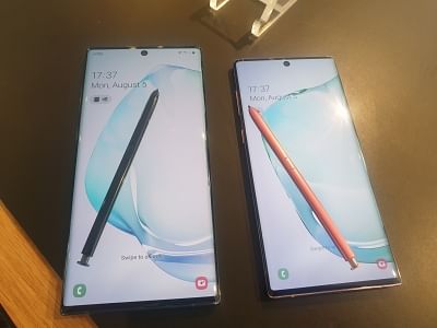Samsung Galaxy Note10 and Note10+. (Photo: IANS)
