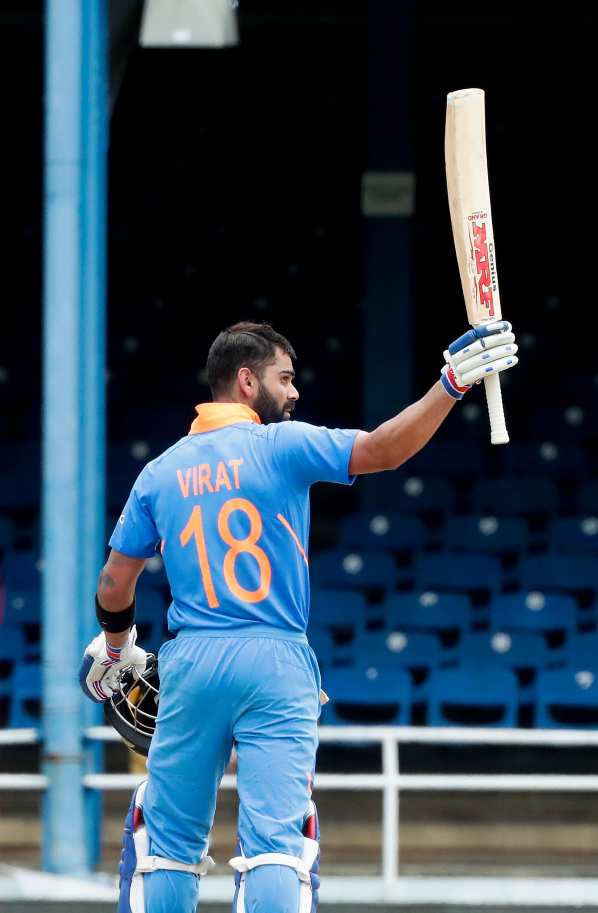 India fielded an unchanged XI for the second One Day International against West Indies at Port of Spain.