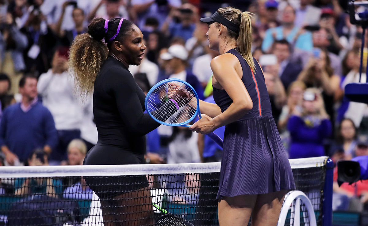 Williams stretched her winning streak to 19 matches against Sharapova and now leads their head-to-head series 20-2.