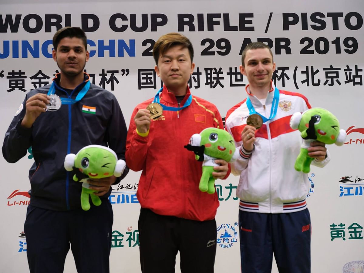Winning an Olympic quota for the country “put a lot of responsibilities on my shoulder,” said Divyansh Panwar.
