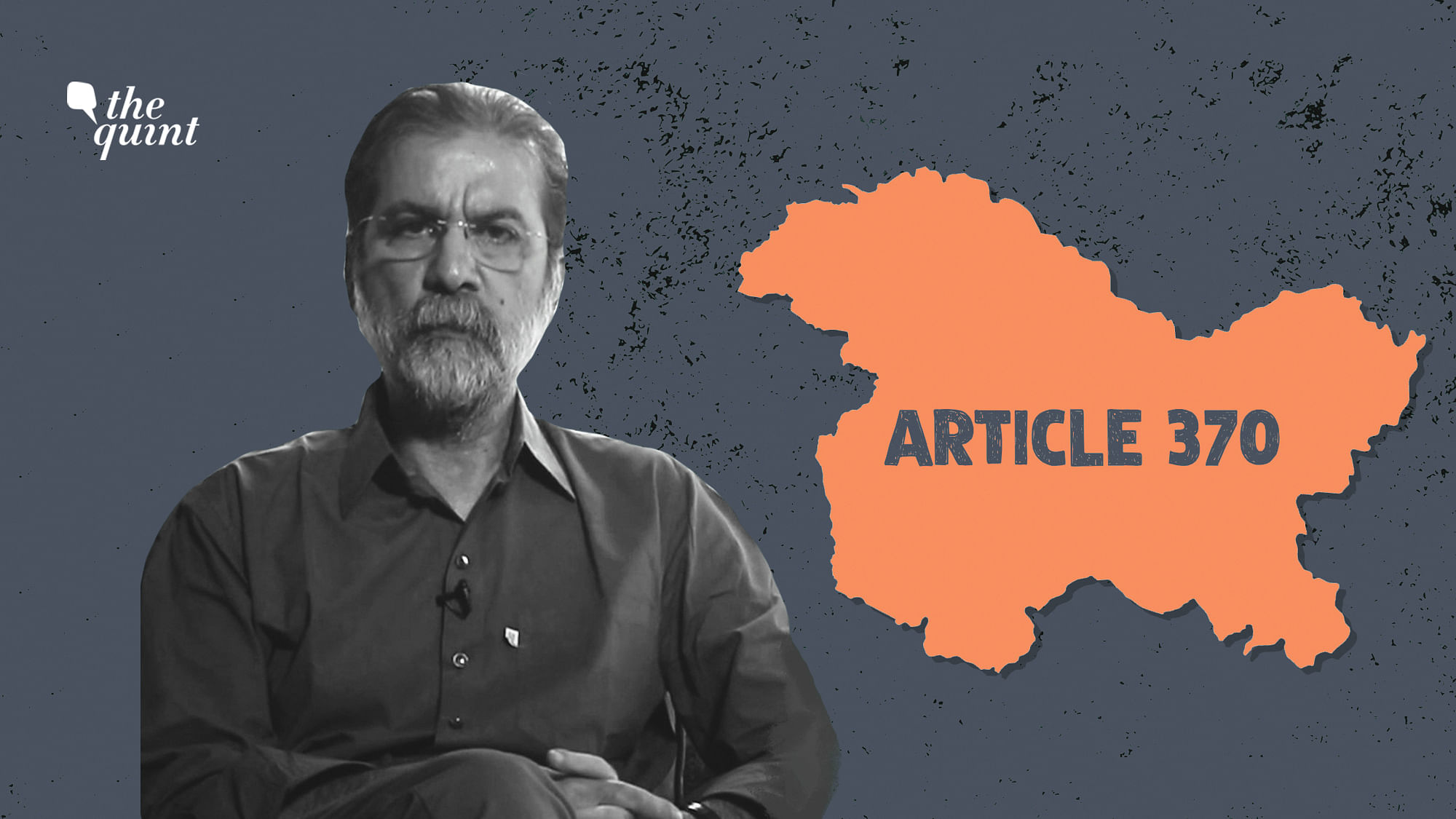 Article 370 and Kashmir: Sanjay Kak, filmmaker, does not mince any words while talking about the latest developments in the erstwhile state of Jammu and Kashmir.&nbsp;