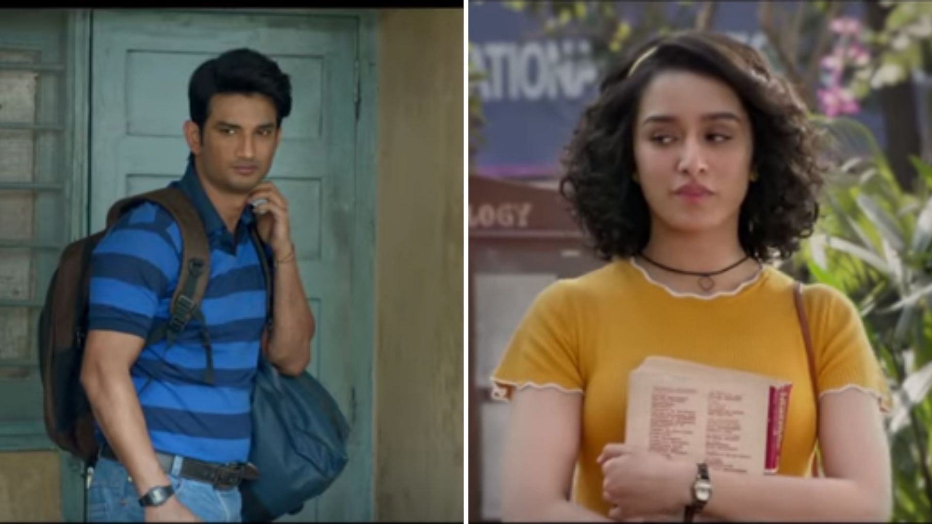 Sushant Singh Rajput and Shraddha Kapoor play college friends in <i>Chhichhore.</i>