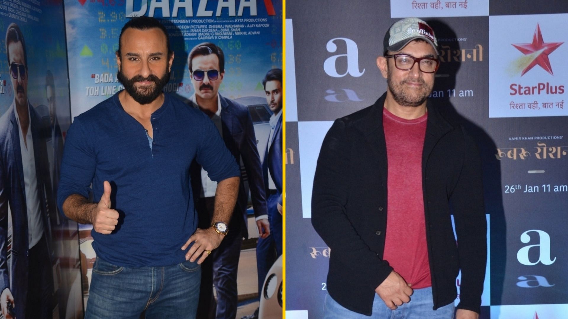 Saif Ali Khan and Aamir Khan will reportedly co-star in the Hindi remake of <i>Vikram Vedha.</i>