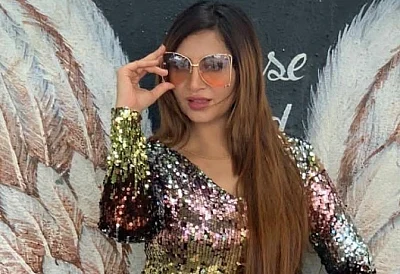 Model and Actress Arshi Khan.
