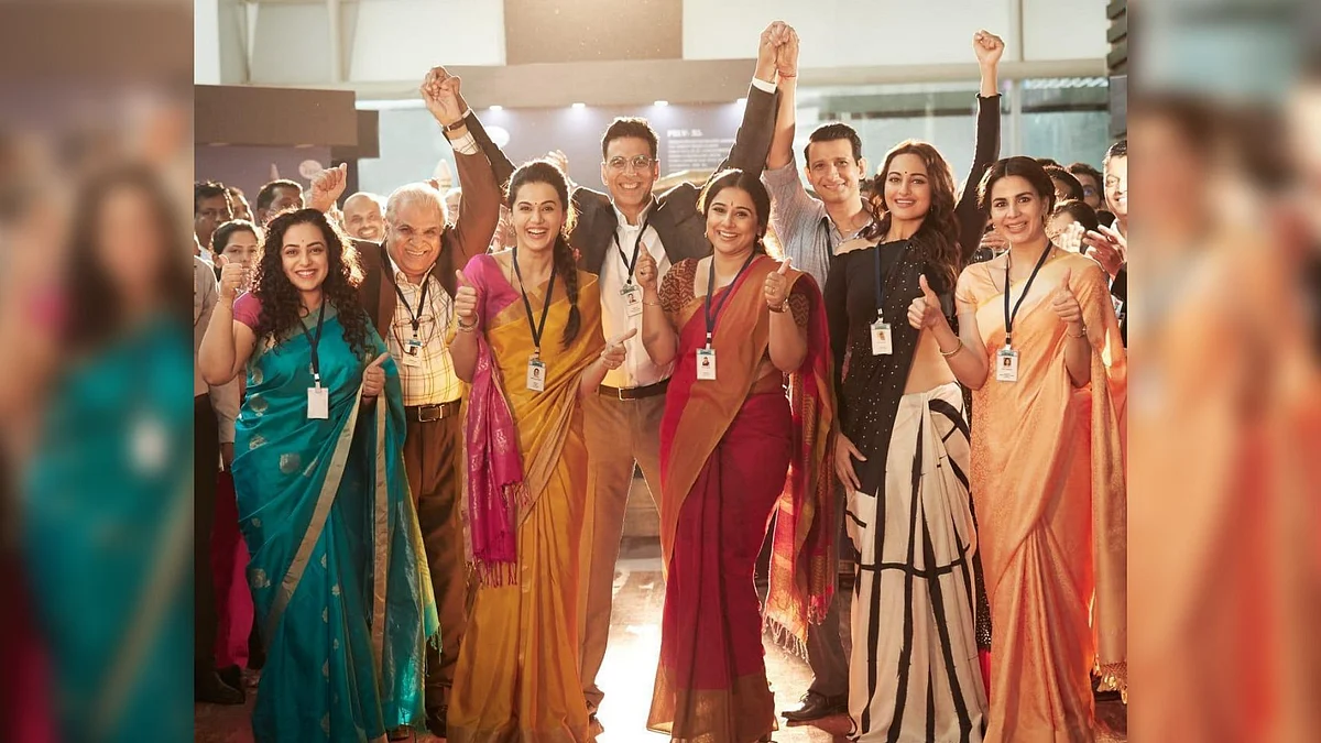 A still from <i>Mission Mangal</i>.