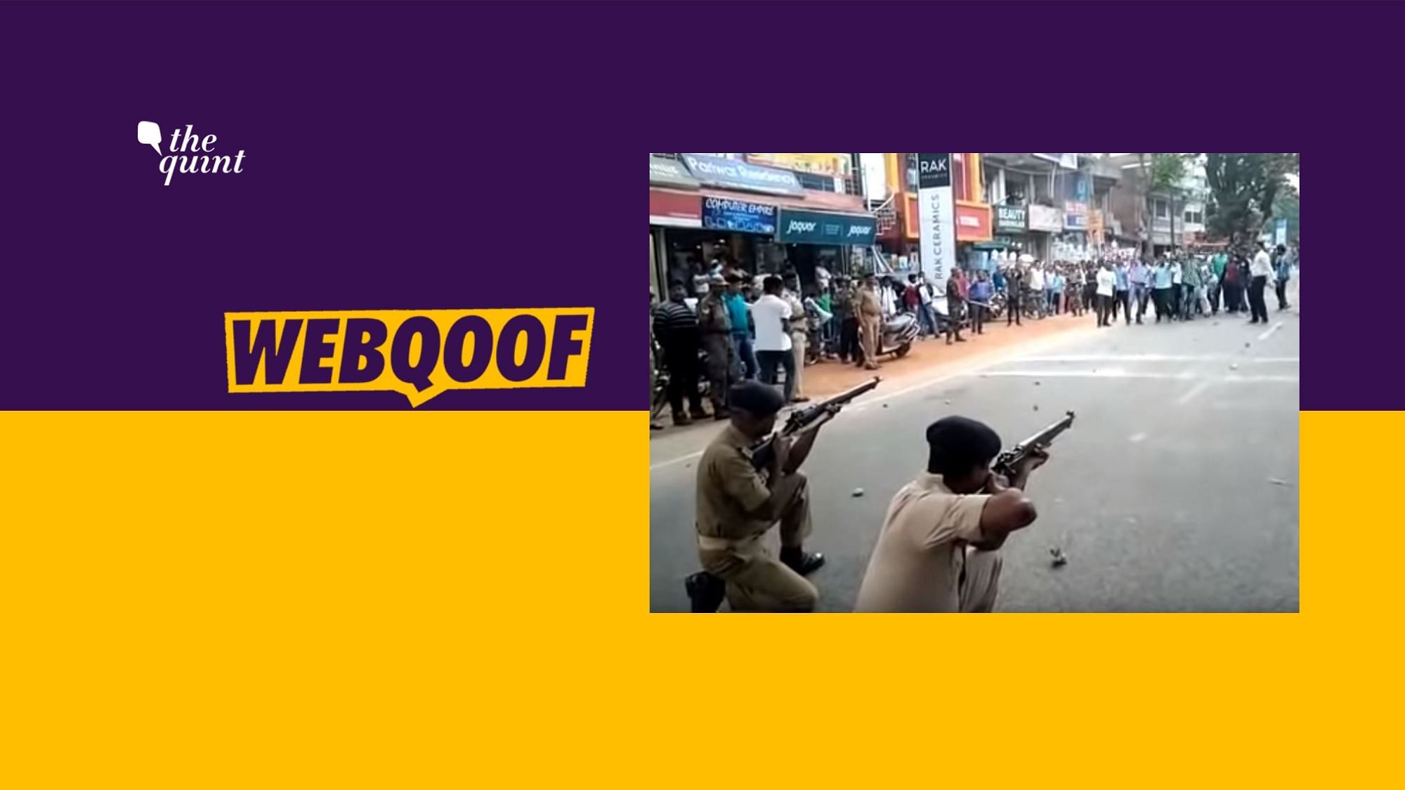 A video which shows policemen shooting civilians has been doing the rounds on the Internet
