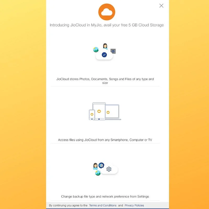 Reliance Jio Gifts 5GB Free Cloud Storage to Users: How to Get it?