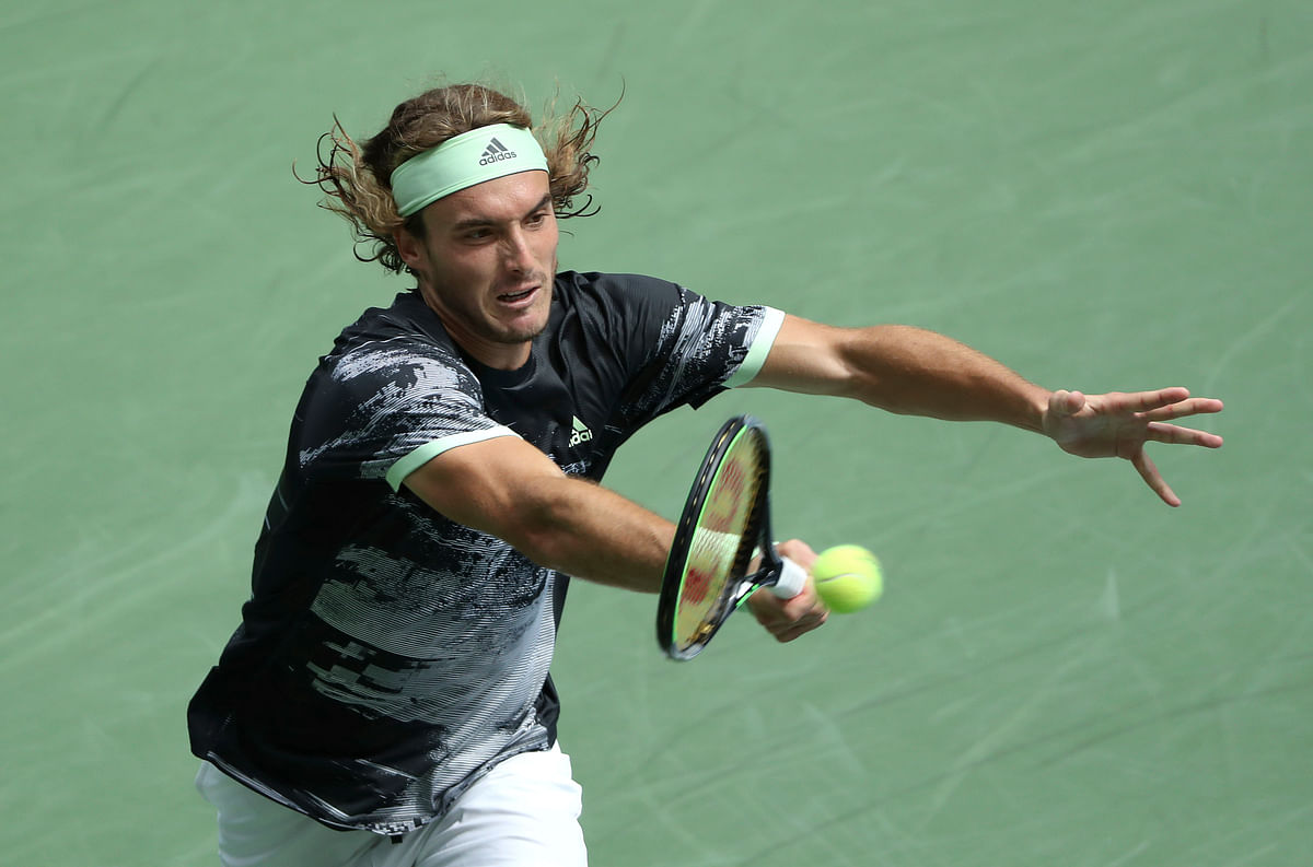 Stefanos Tsitsipas accused a US Open chair umpire of having a bias against him during a tirade.
