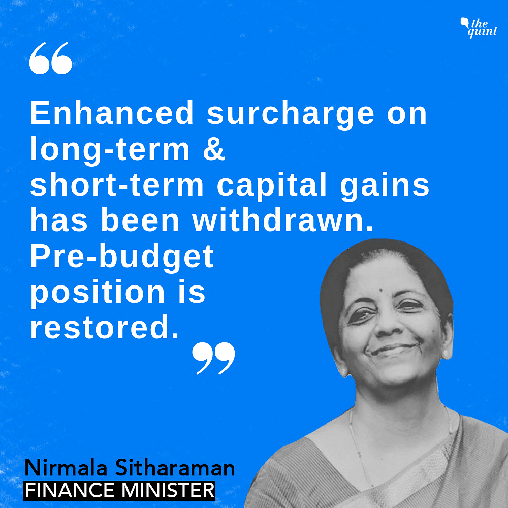 Sitharaman said India’s GDP continues to grow at a faster pace than the global economy and any other major economy.