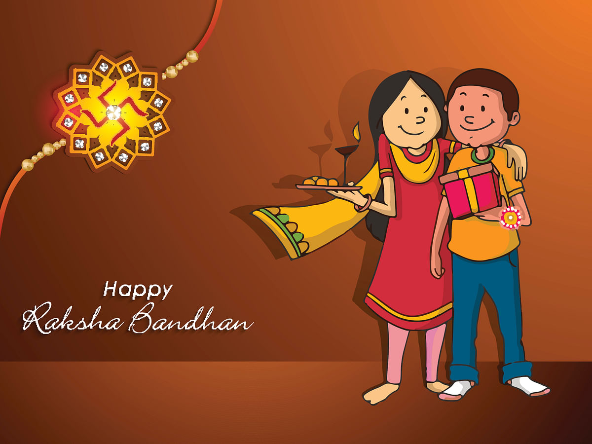 Here are some Raksha Bandhan wishes, greetings, images with quotes to send your brother/sister this Rakhi!