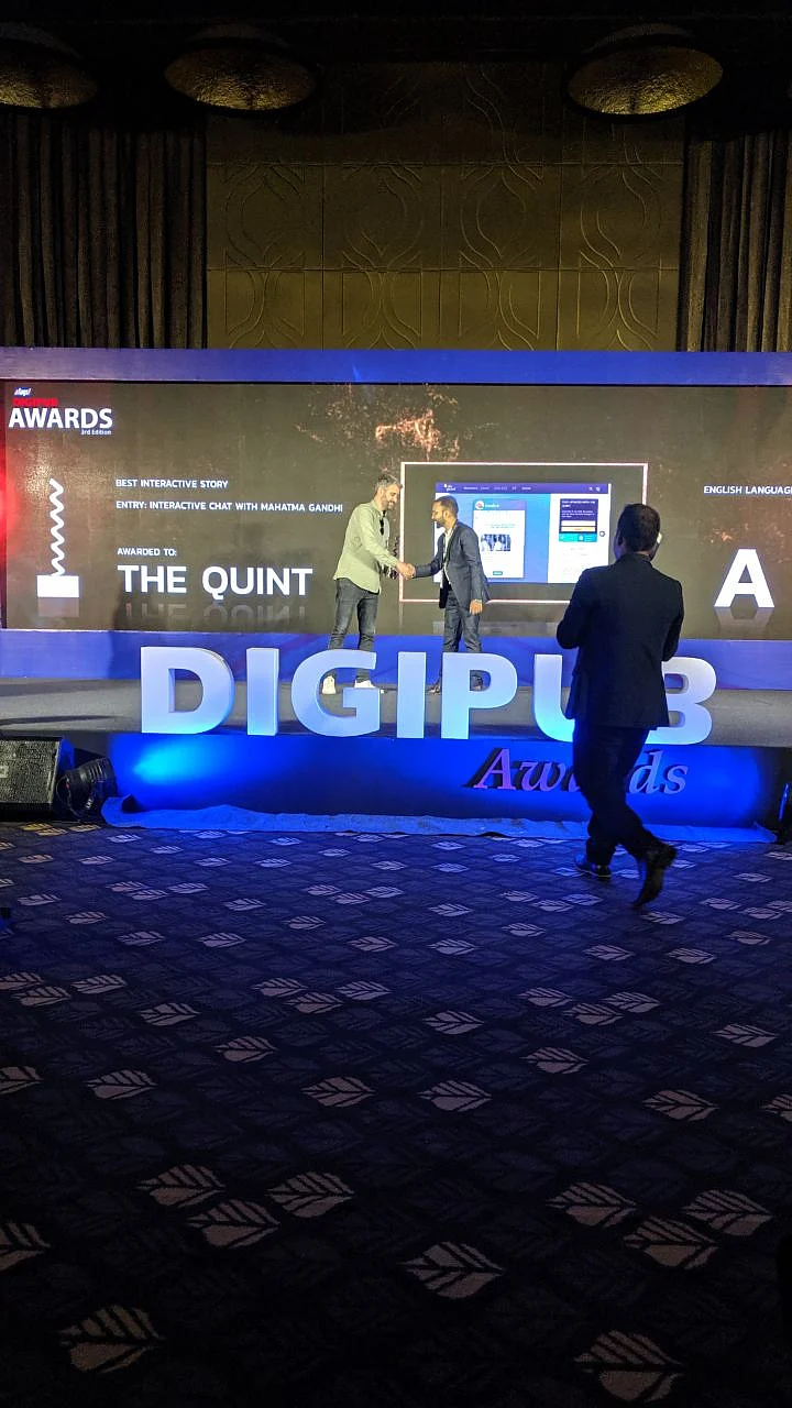 The Quint Bags 12 Awards at Digipub World Awards 2019