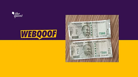 Viral Photo Fact Check Are Rs 500 Notes With Green Strip Close To Gandhi S Image Fake