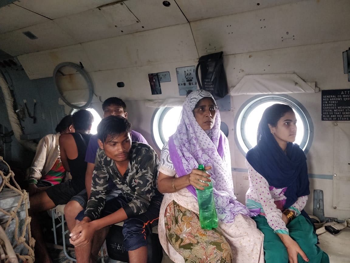 373 persons were rescued from rising flood water in south Gujarat