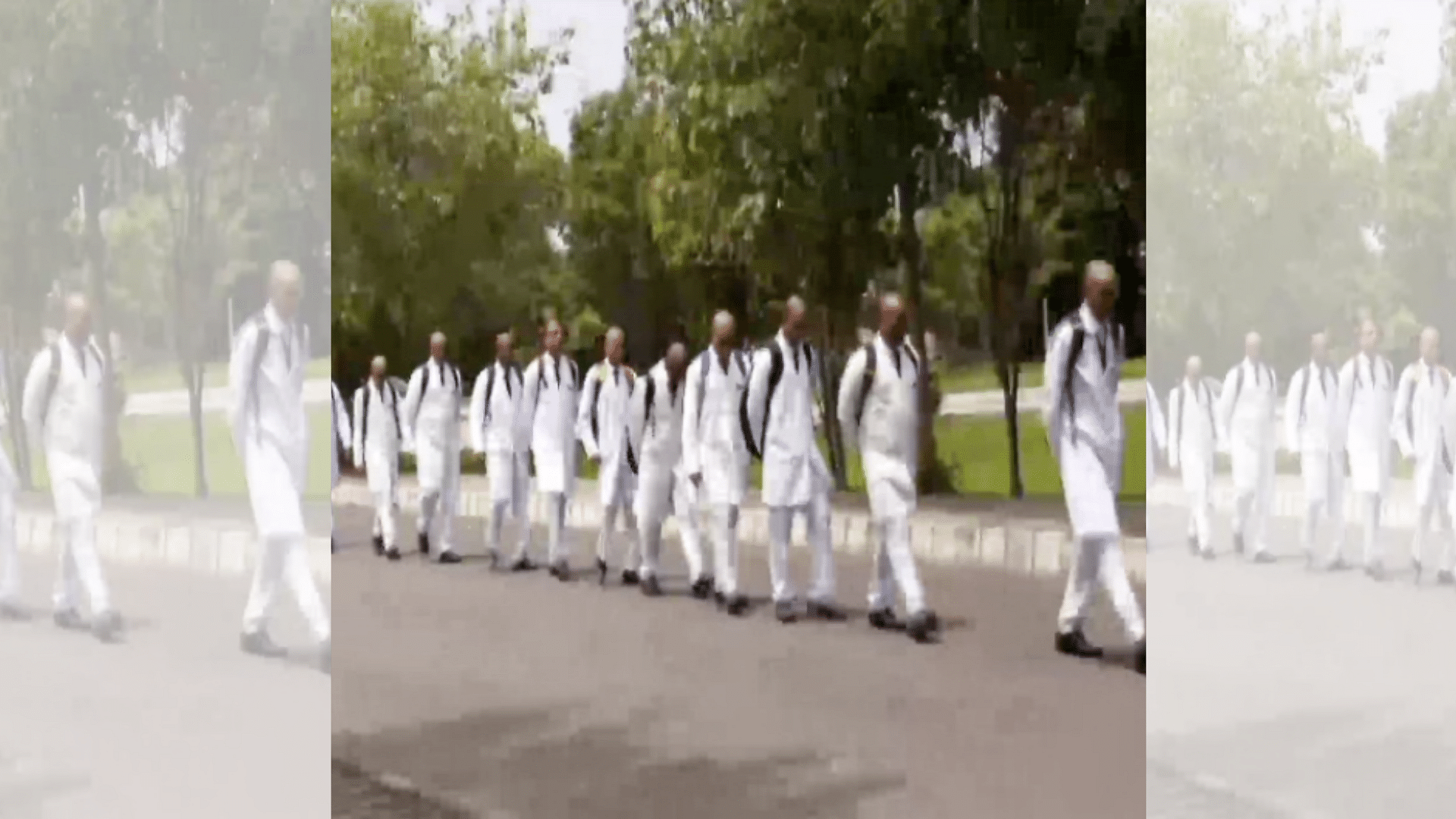 MBBS Students in Saifai Medical College were forced to shave their heads