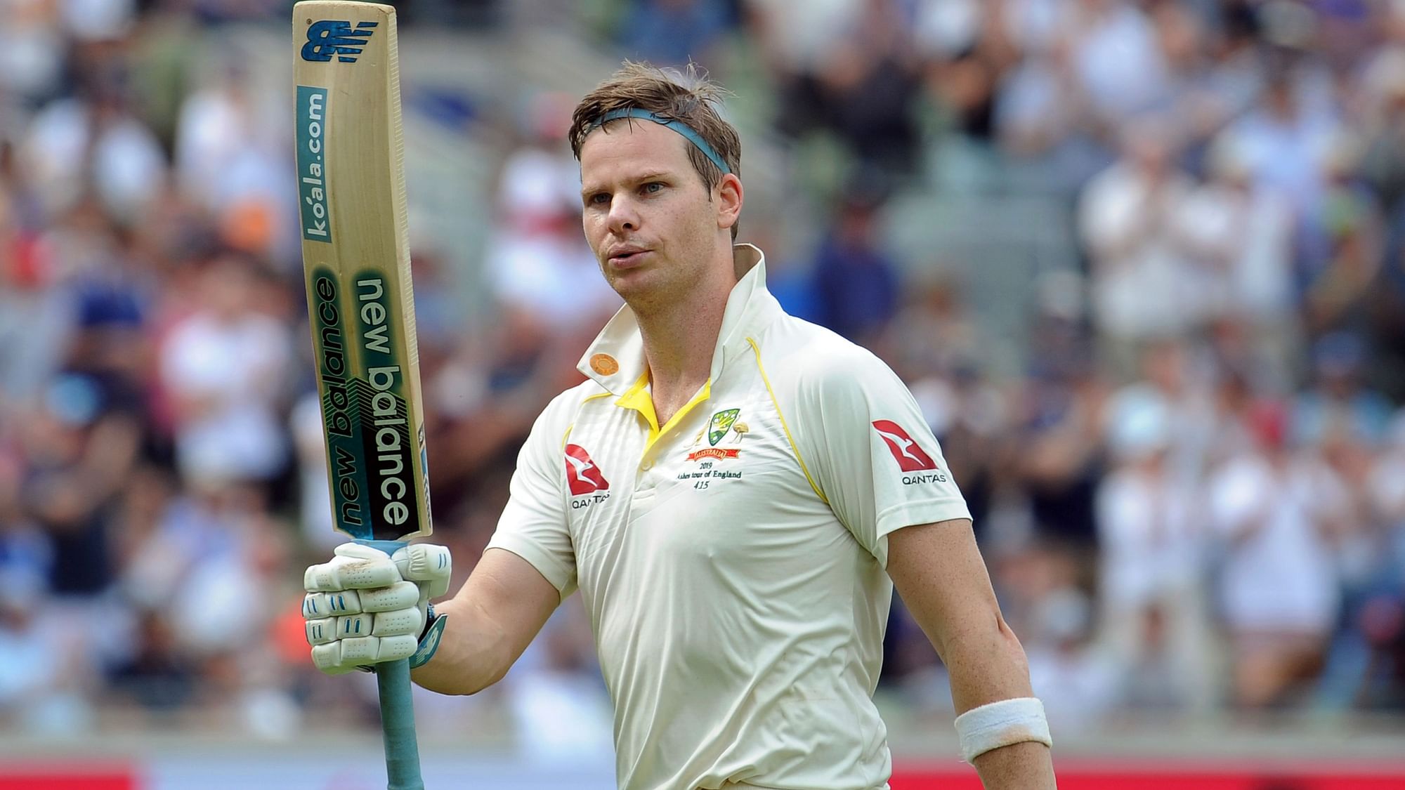 Steve Smith scored a century in each of Australia’s innings during the first Ashes Test.