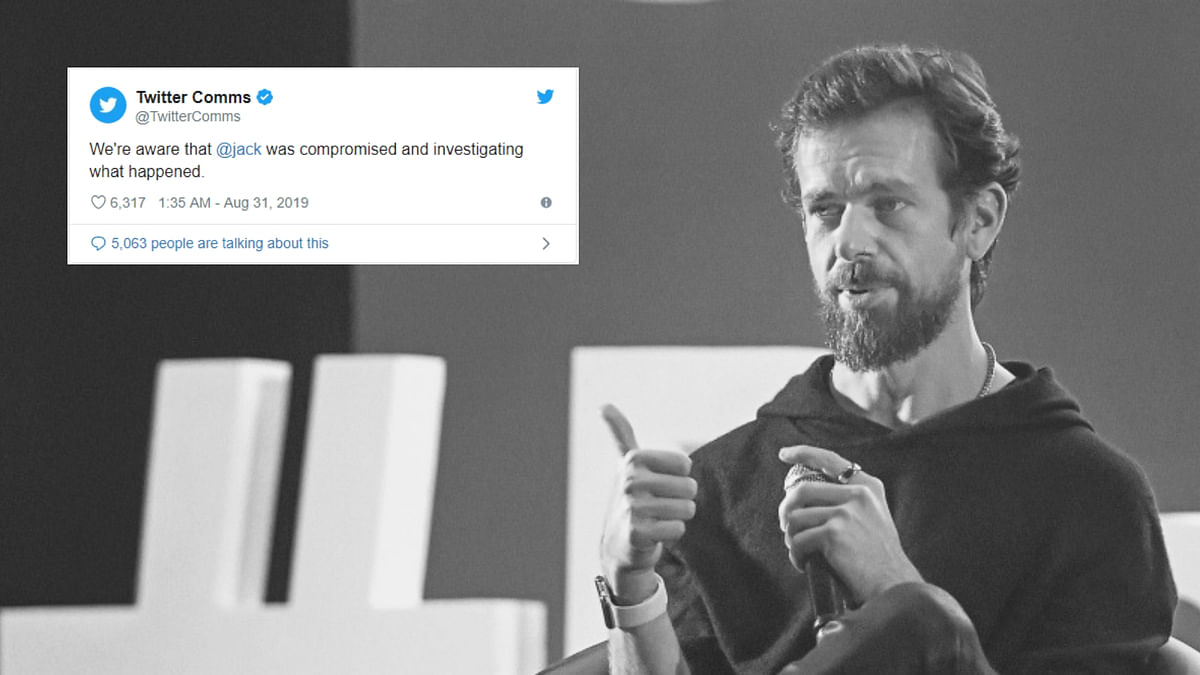 ‘No One is Safe’: Twitter CEO Jack Dorsey’s Account Hacked Again