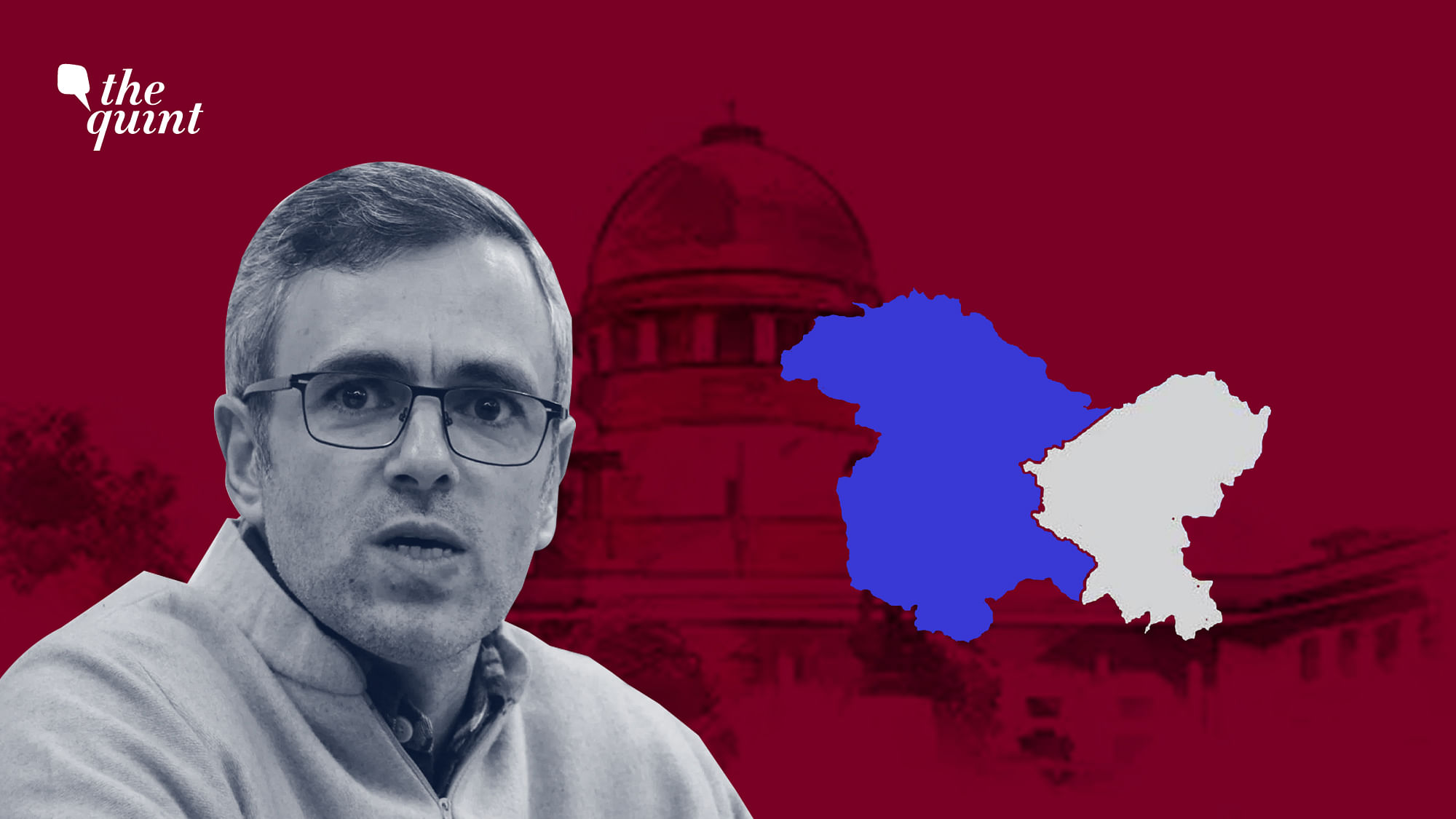 Omar Abdullah’s (L) National Conference have challenged the government’s moves in the Supreme Court.