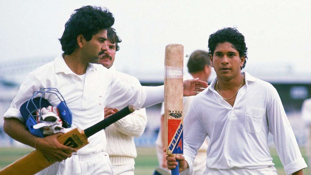 Tendulkar, who was just 17 at that time, played a brilliant knock of 119 against England at the Old Trafford in Manchester.