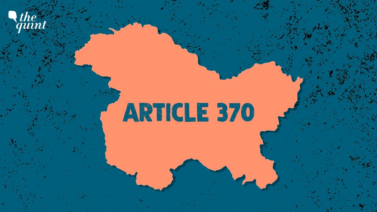 The Parliament on 5 August effectively revoked Article 370 which gave special status to the erstwhile state of J&amp;K.